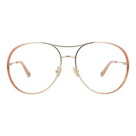 Chloé Womens Aviator Nude Nude Transparent Fashion Designer Eyewear - Picture 1 of 4